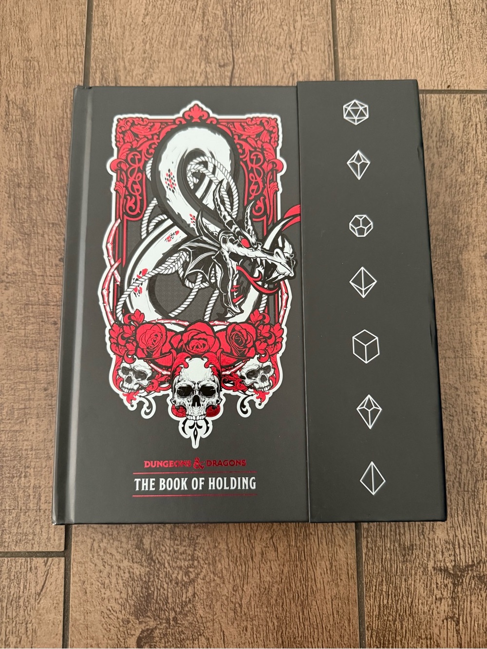 Dungeons And Dragons Book Of Holding Blank Grid / Graph Paper Notebook New WOTC